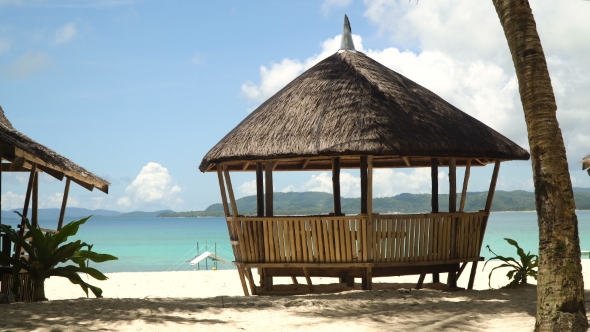 Beautiful Beach on Tropical Island