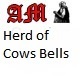 Herd of Cows with Cowbells