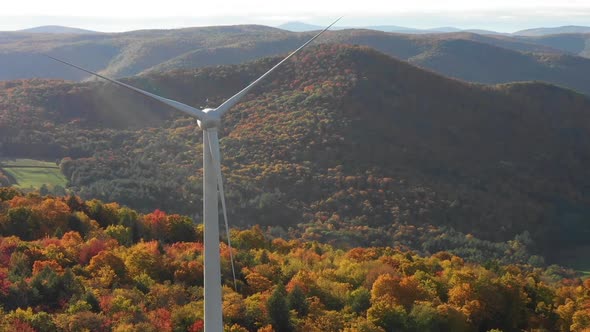 Clean Energy Climate Change Windmill turbine wind farm aerial