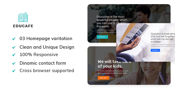 Educafe - Eduaction and Online Learning Academy Template