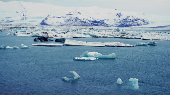 Famous Glacier Lagoon