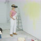 Excited Female Painter in Virtual Reality Goggles - VideoHive Item for Sale