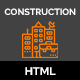 Construction - Building Company HTML5 Responsive Template - ThemeForest Item for Sale