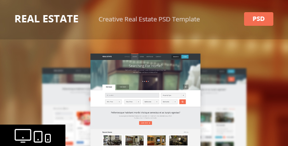 Real Estate – Creative HTML Template