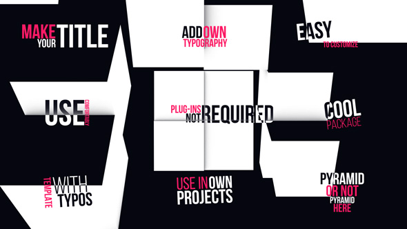 Kinetic Typography Pack alt