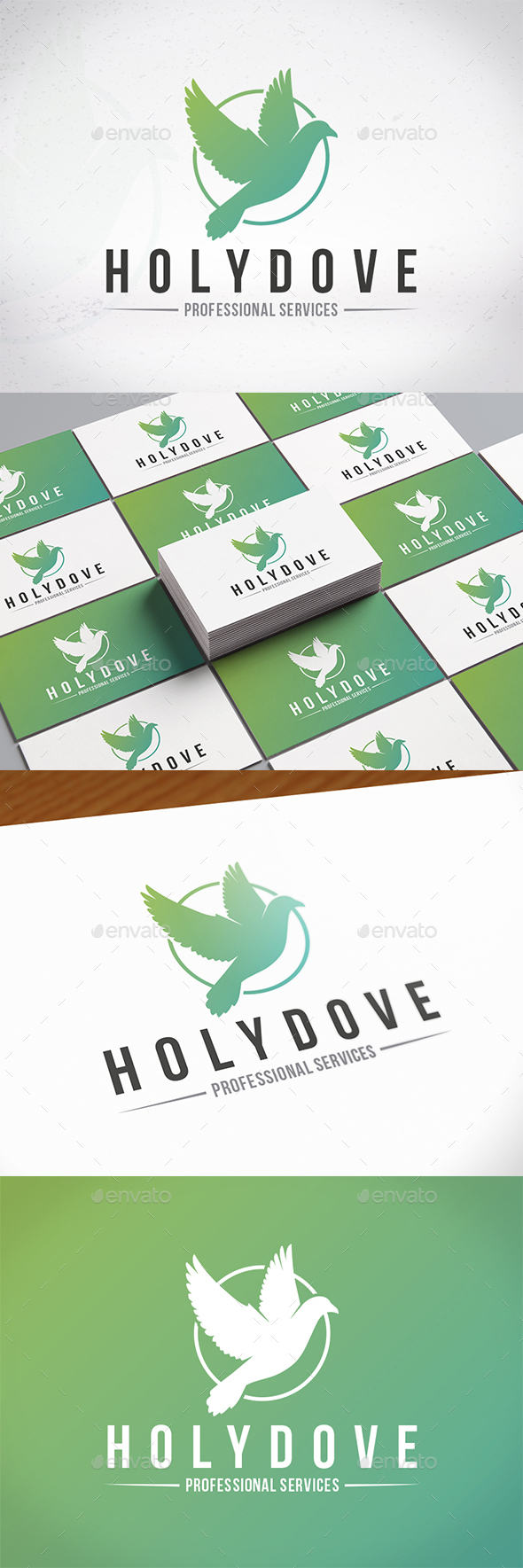 Holy Dove Creative Logo
