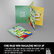 One Page Mini MagaZine | Foldout Poster Booklet - GraphicRiver Item for Sale