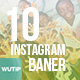 10 Instagram Post Banner - Charity 02 - GraphicRiver Item for Sale