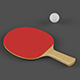 Vray Ready Table Tennis Paddle - 3DOcean Item for Sale