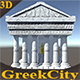 Ancient Greek City Pack I 33 GameReady Assets - 3DOcean Item for Sale