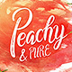 Peachy & Pure - Typeface - GraphicRiver Item for Sale