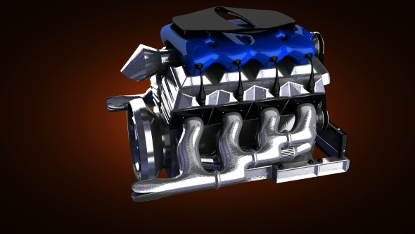Loop Rotate Car Engine alt