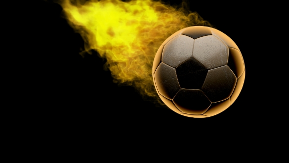 Burning Soccer Ball alt