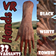VR Hands I 32 VariationsI  I PBR I I Optimized I Low I - 3DOcean Item for Sale