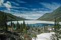 Multinskoe lake with snow. Altai mountains - PhotoDune Item for Sale