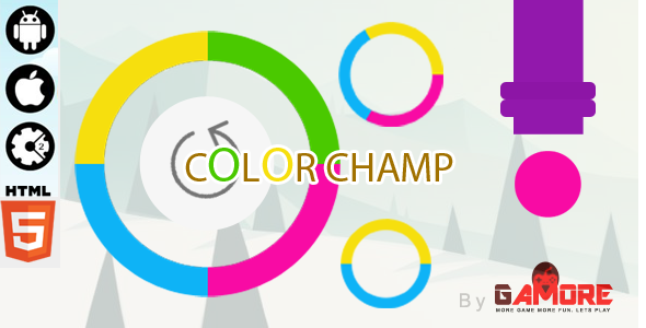 Color Champ - gra HTML5 - Construct2 CAPX