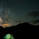 Stars, Milky Way Galaxy Over Camp Tent - VideoHive Item for Sale