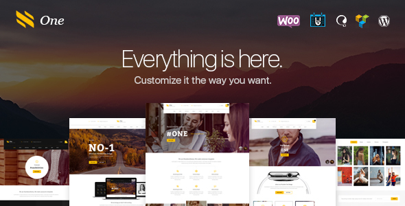 One - Business Agency Events WooCommerce Theme 10