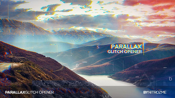 Parallax Glitch Opener alt