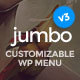 Jumbo: A 3-in-1 full-screen responsive menu for WordPress - CodeCanyon Item for Sale
