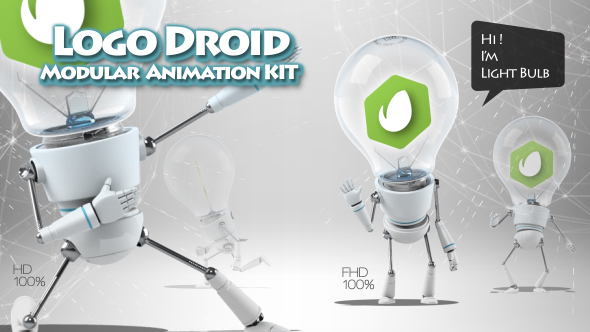 Logo Droid Modular Animation Kit