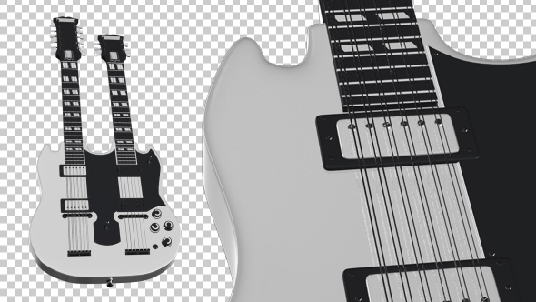 Double Neck Guitar alt