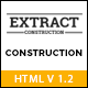 Extract - Construction and Business Template - ThemeForest Item for Sale
