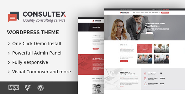Consultex – Business Consulting WordPress
