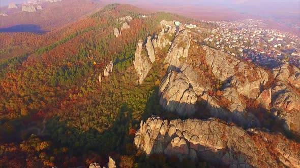 Belogradchik Town In Autumn, Bulgaria