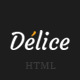 Delice - Power Multi Purpose Food & Restaurant eCommerce HTML Template - ThemeForest Item for Sale