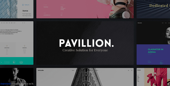 Pavillion - Creative Multi-Purpose WordPress Theme