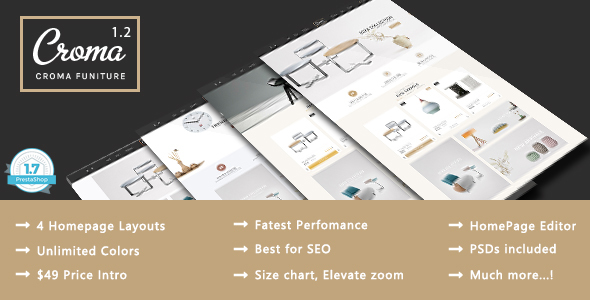 Croma - Responsive Prestashop 1.7 Theme