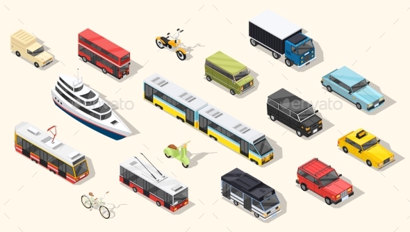 Public Transport Vehicles Collection
