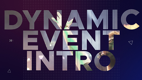 Dynamic Event Intro | After Effects Template