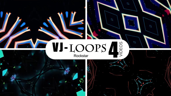 VJ Loops - Rockstar