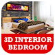 3D Bedroom Design - 3DOcean Item for Sale