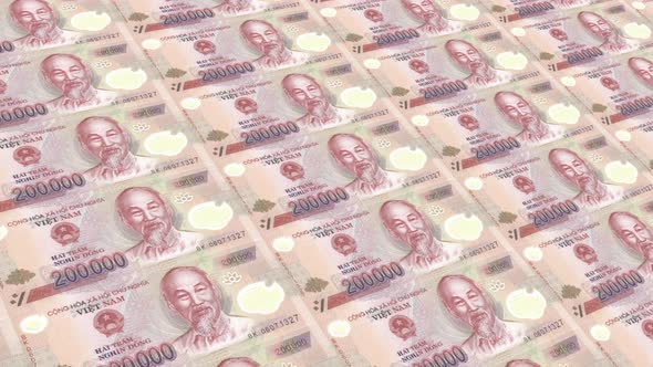 Vietnam Money / 200000 Vietnamese đồng 4K