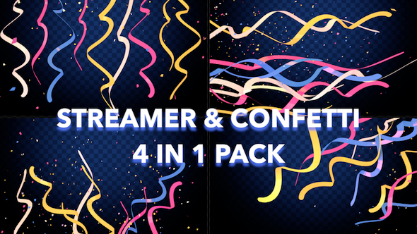 Streamer and Confetti Pack