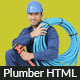 Plumbier - Plumber & Construction HTML Template - ThemeForest Item for Sale