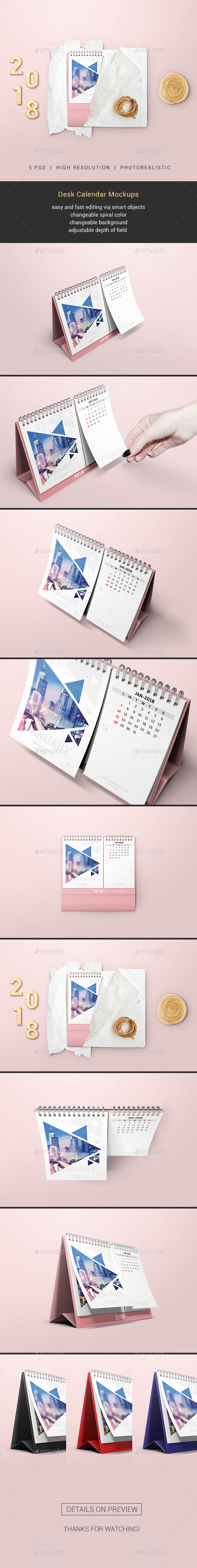 Download Desk Calendar Mockup Graphics Designs Templates PSD Mockup Templates