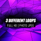 Lowpoly VJ Loop Background - VideoHive Item for Sale