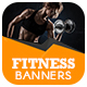 Fitness Ad Banner - GraphicRiver Item for Sale