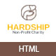 Hardship Charity Donation | Nonprofit / Fundraising HTML5 Template - ThemeForest Item for Sale