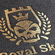 Royal Skull Logo Template - GraphicRiver Item for Sale