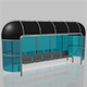 Bus Stop Shelter - 3DOcean Item for Sale