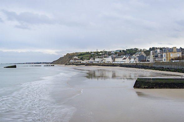 Arromanches, France, Beach