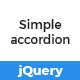 Accordee - Accordion Basic Plugin ( jQuery) - CodeCanyon Item for Sale