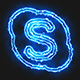 Blue Electric Skype Icon - VideoHive Item for Sale