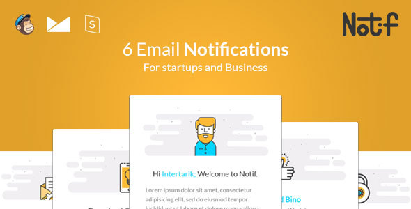 Notif - Email Notifications templates