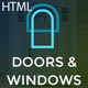 Windows & Doors - High Quality HTML template - ThemeForest Item for Sale